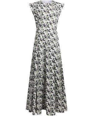 Philosophy Di Lorenzo Serafini Maxi Dress Cotton - White