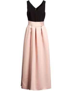 Rinascimento Light Maxi Dress Polyester, Elastane - Pink