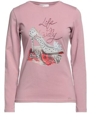 Ean 13 Love T-shirt - Rosa