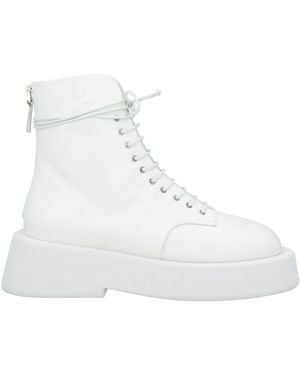 Marsèll Ankle Boots Calfskin - White