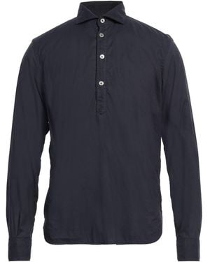 Eleventy Shirt Cotton - Blue