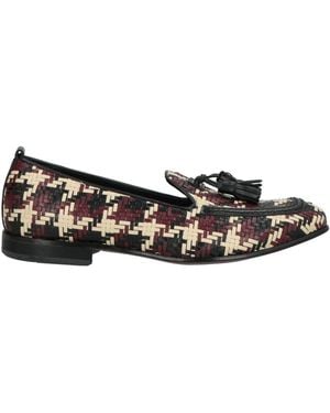 MICH SIMON Loafers Leather - Black