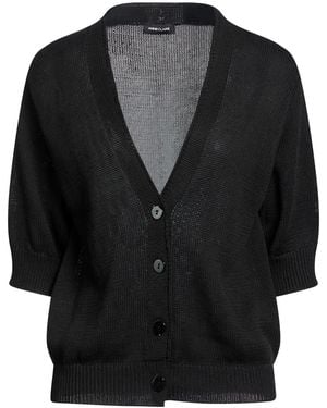 Anneclaire Cardigan Linen, Organic Cotton - Black