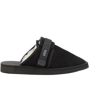 Suicoke Mules & Clogs Cow Leather - Black