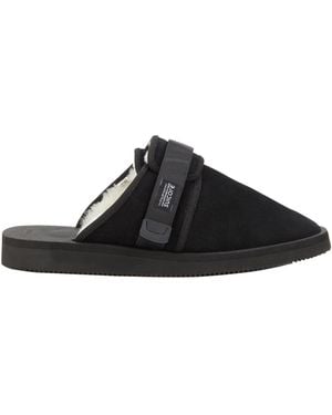 Suicoke Mules & Clogs Cow Leather - Black