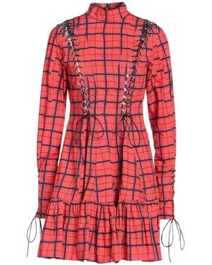 Rochas Mini Dress - Red
