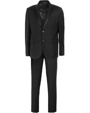 Brian Dales Suit Wool, Polyamide, Lycra - Black