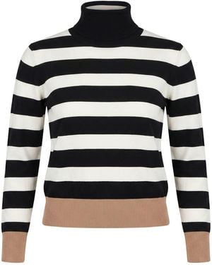 Kaos Turtleneck Viscose, Polyester - Black