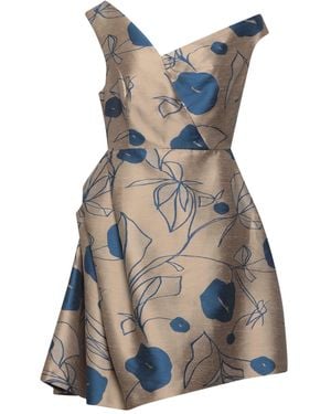 Nora Barth Sand Mini Dress Polyester - Blue