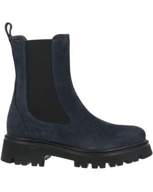 Status Ankle Boots Leather - Black