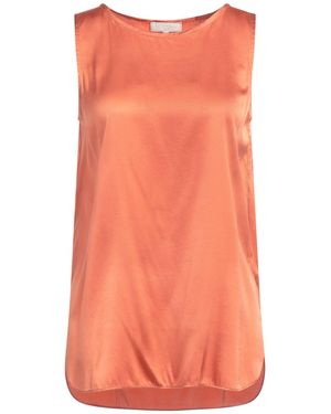 Antonelli Rust Top Silk, Elastane - Orange