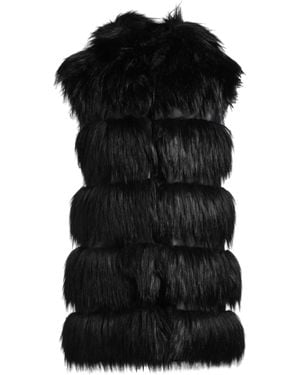 Cristinaeffe Shearling- & Kunstfell - Schwarz