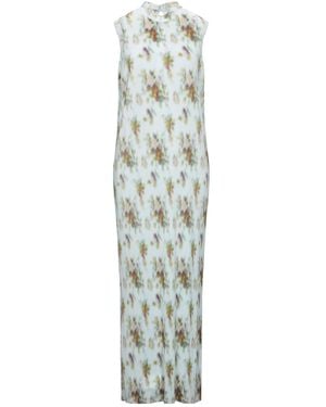 Frankie Morello Maxi-Kleid - Weiß