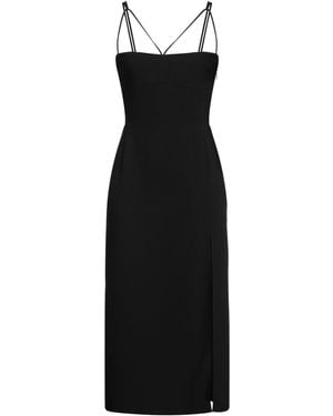 RUE DU BAC Midi Dress Polyester - Black