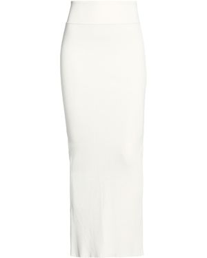 Wardrobe NYC Maxi Skirt Viscose, Polyester - White
