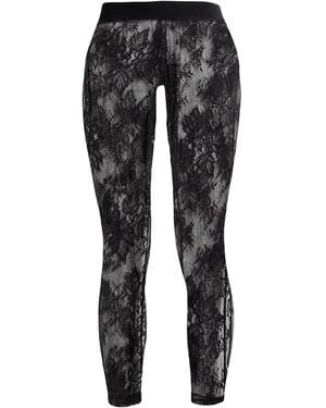 SANCTAMUERTE Leggings - Black