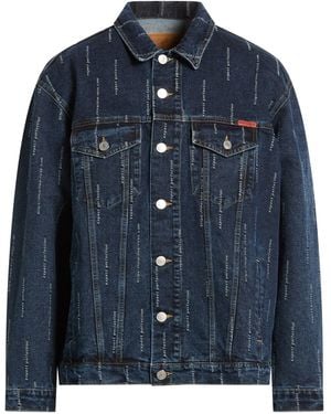 Martine Rose Denim Outerwear Cotton - Blue