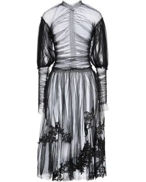 M ESSENTIAL Midi Dress Nylon - Grey