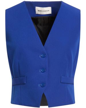 Rebel Queen Waistcoat - Blue