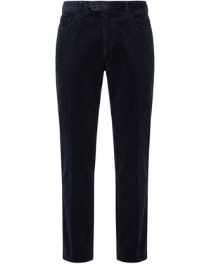 Bugatti Pants Cotton, Lyocell, Elastane - Blue