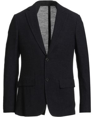 Ferragamo Midnight Blazer Wool - Blue