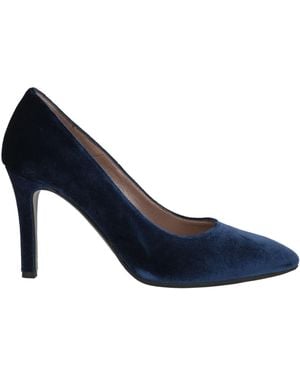 Melluso Midnight Pumps Textile Fibers - Blue