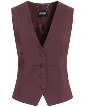 MAIDOMA Tailored Vest Recycled Polyester, Polyester, Elastane - Purple