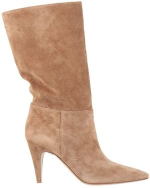 Gianvito Rossi Camel Boot Leather - Brown