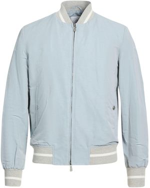 Eleventy Sky Jacket Linen, Polyamide - Blue