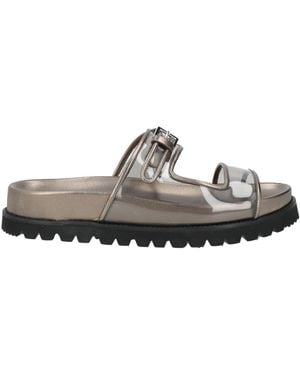 Alberta Ferretti Sandals Leather, Rubber - White