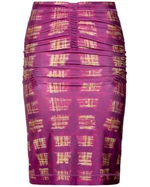 KNWLS Mini Dress Polyester, Elastane - Purple