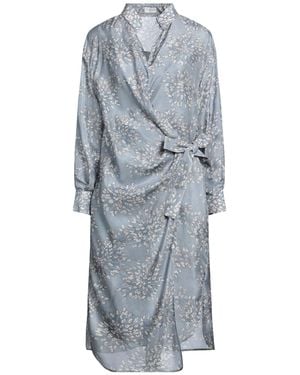 Brunello Cucinelli Midi Dress - Gray