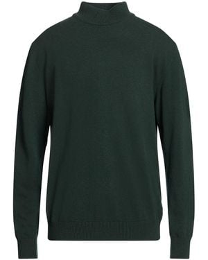 Daniele Fiesoli Dark Turtleneck Merino Wool, Cashmere - Green