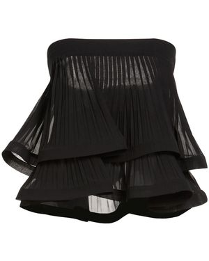 SIMONA CORSELLINI Top Polyester - Black