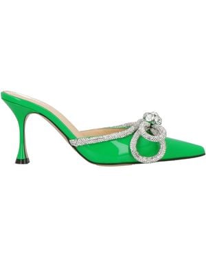 Mach & Mach Mules & Clogs Leather - Green