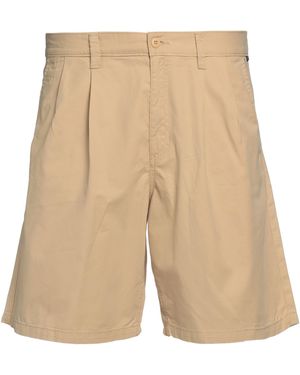 Vans Camel Shorts & Bermuda Shorts Cotton - Natural