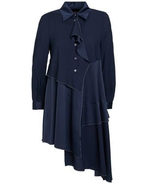 High Midi Dress - Blue