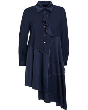 High Midi Dress - Blue