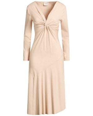 Dixie Midi Dress Viscose, Polyamide, Elastane - Natural