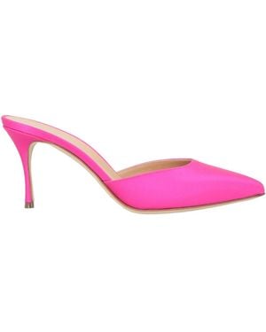 Sergio Rossi Mules & Clogs Textile Fibers - Pink