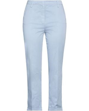 Manila Grace Pants Cotton, Elastane - Blue