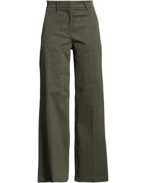 K-Way Military Pants Cotton, Elastane - Green