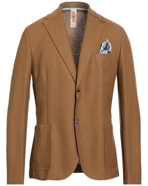 Bob Blazer Cotton, Polyester, Elastane - Brown