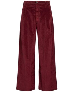 Uma Wang Pants Cotton, Modal, Elastane - Red