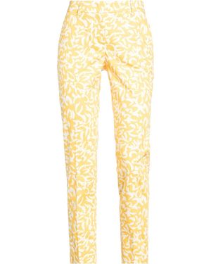 Peserico Sign Pants Cotton, Elastane - Yellow