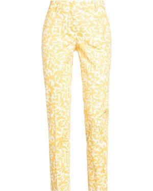 Peserico Sign Pants Cotton, Elastane - Yellow