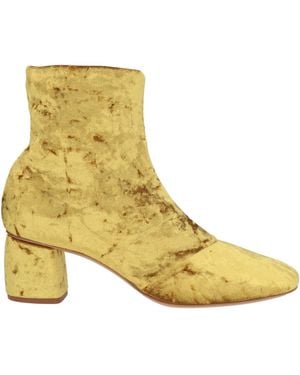 forte_forte Ankle Boots Textile Fibres - Yellow