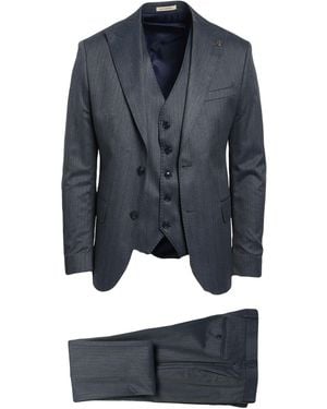SUIT SARTORIA Suit Viscose, Polyester, Elastane - Blue
