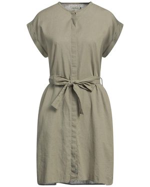 Fred Mello Mini Dress Cotton, Linen - Gray