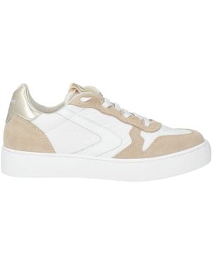 Valsport Sneakers Leather, Textile Fibers - White